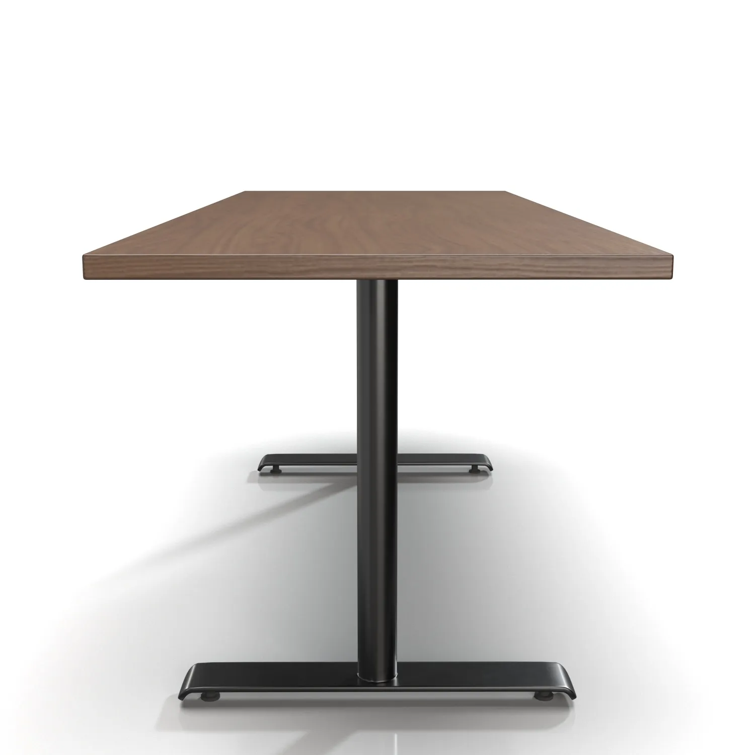 Twin Rectangular Meeting Table PBR 3D Model_03